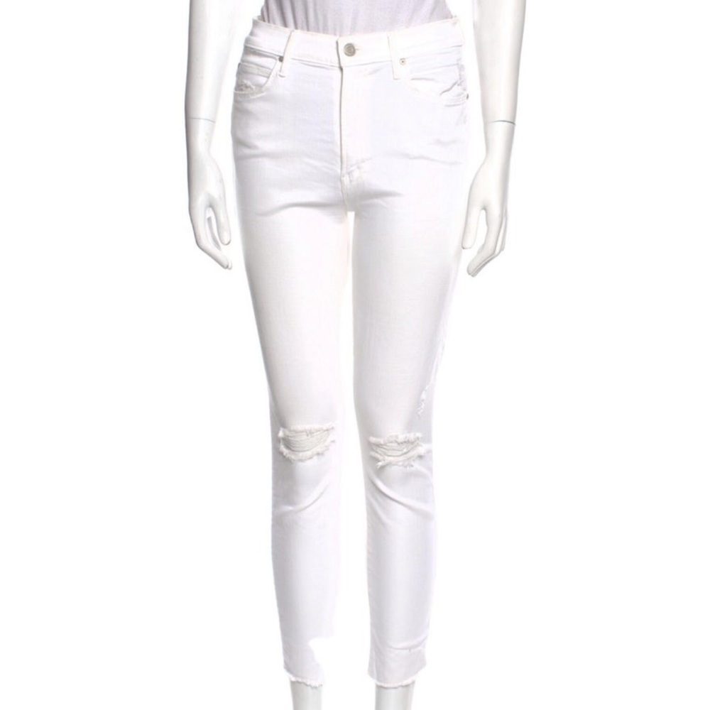 Mother white jeans